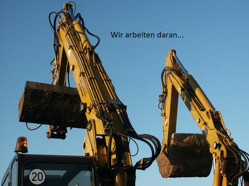 wir arbeiten dran